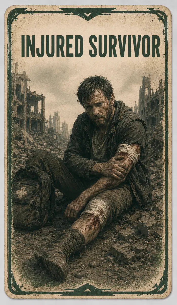 Injured Survivor profile card
