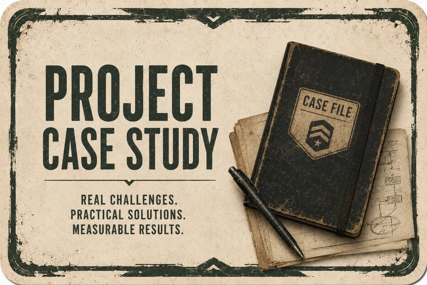 Project case study field notebook and working papers